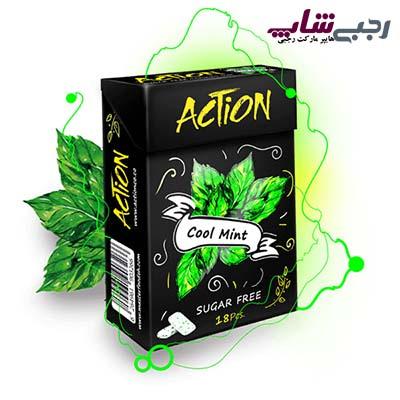 آدامس پاکت نعنا اکشن